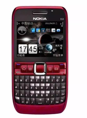 Nokia/诺基亚E63全键盘直板按键移动联通经典怀旧3G戒网学生手机