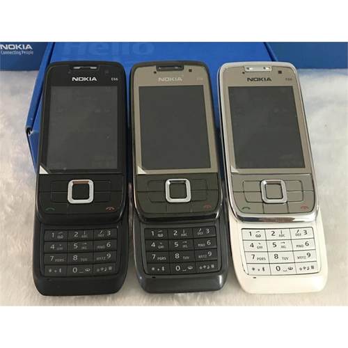 Nokia/诺基亚E66 滑盖按键联通3G经典老款怀旧滑板学生老人手机