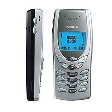 Nokia/诺基亚 8250蓝屏经典老款直板按键学生备用怀旧老年人手机