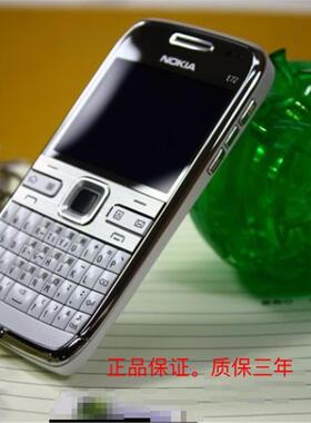 Nokia/诺基亚E72i移动联通金属商务老人学生备用音乐工作26键手机