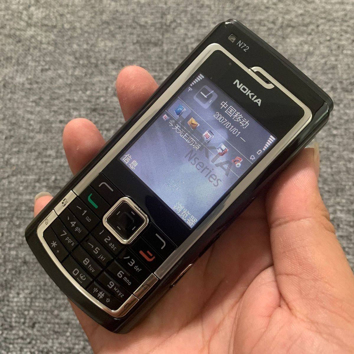 Nokia/诺基亚N72收藏怀旧复古意义回忆老人直板按键经典塞班手机