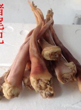 尾巴安徽特产自制风干猪头肉腊味
