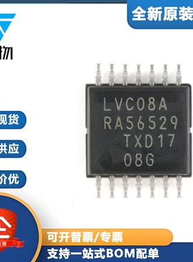 原装正品 74LVC08APW,118 TSSOP-14 四路2输入与门 贴片逻辑芯片