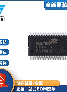 原装正品  HT1621B SSOP-48 RAM映射32*4 LCD控制器芯片I/O MCU