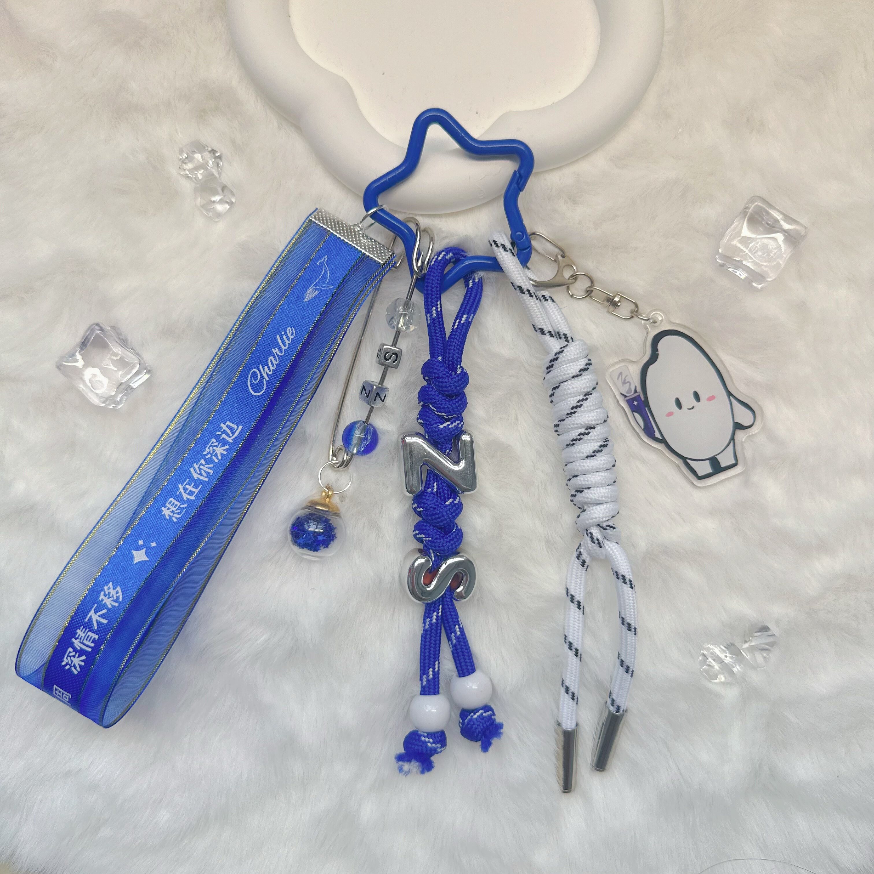 周深周边应援包包挂件钥匙扣书包挂饰小众ins风创意礼物深米