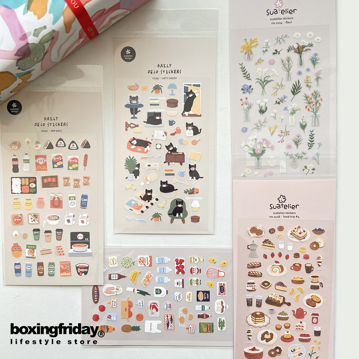 韩国手帐贴纸可爱清新手机壳装饰