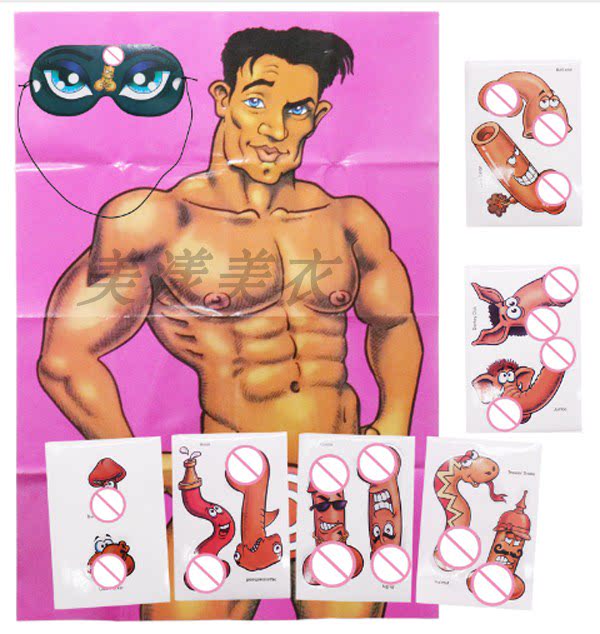 单身派对情趣大海报 贴纸眼罩套装 Hen party Funny Willy Game|msdalam kategori bekalan perayaan/hadiah, Lain-lain bekalan Festival - dari Buy2taobao.com untuk memberikan perkhidmatan ejen Taobao profesional membeli