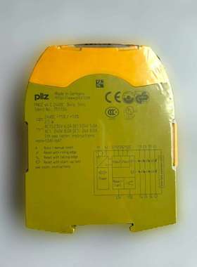 PiIZ皮尔兹安全继电器PNOZ s4c，751104 ，顺-议价；