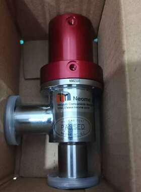 韩国Neoma真空角阀，型号KF25，。红色上盖，不-议价