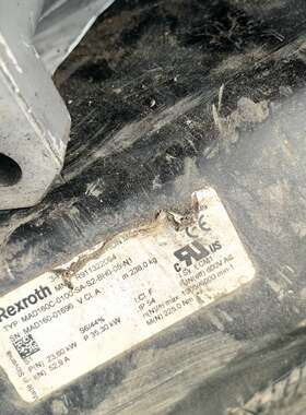 力士乐主轴伺服电机MAD160C-0100-SA-S2-BH-议价