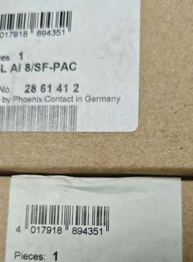 2861412 模拟量模块  IB IL AI 8/SF-P-议价；