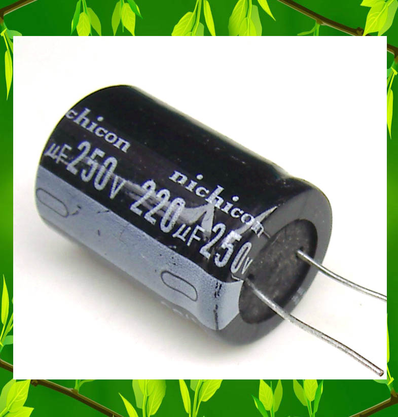 220uf/250v电解电容器（3.2cm*2.2cm）.