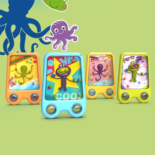 水中魔珠套圈游戏机玩具