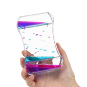 创意双色彩色油漏油滴减压无聊桌面工艺品摆件儿童玩具生日礼物