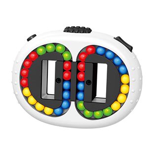 创意双面魔豆魔方男孩手指旋转滚珠减压解压智力益智儿童玩具