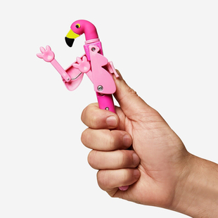 创意小鸟拳击笔 整蛊搞笑发泄解压新奇玩具文具笔送孩子朋友礼物