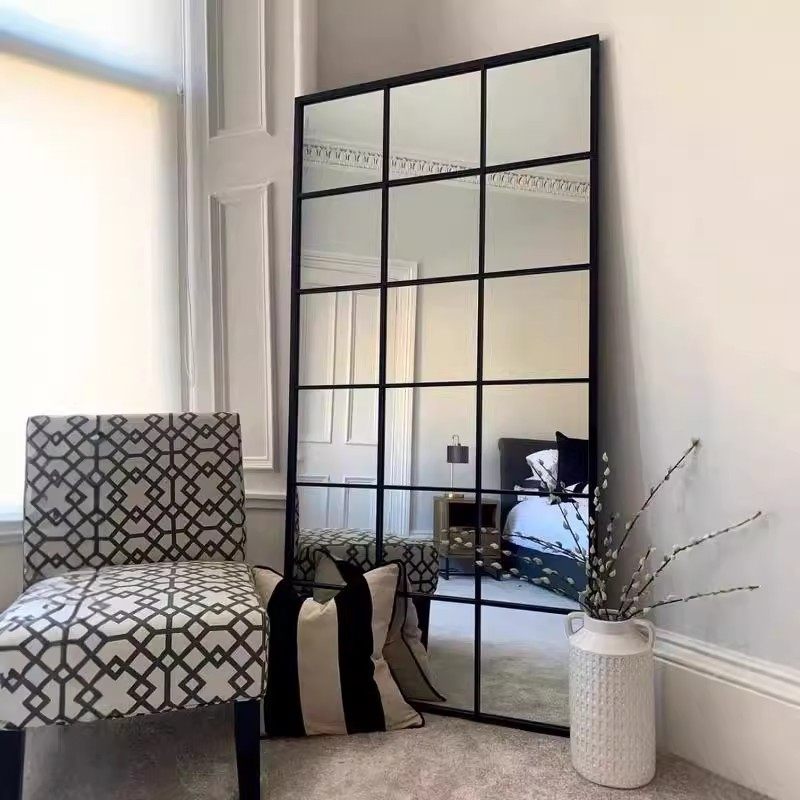 法式复古全身镜简约ins风穿衣镜家用客厅方形落地镜服装店试衣镜,住宅家具,穿衣镜,淘宝优惠券,粉丝福利购,淘宝优惠卷