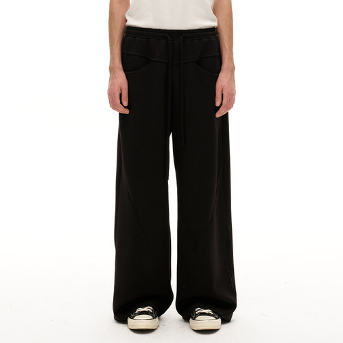 TMOR春夏新款cleanfit简约通勤休闲两色基础百搭潮牌宽松运动裤