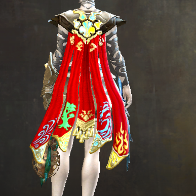 激战2天界内阁披肩商城道具黑狮宝石含wegame