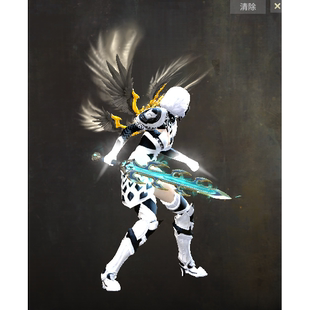 激战2七枝利剑皮肤商城道具黑狮宝石含wegame