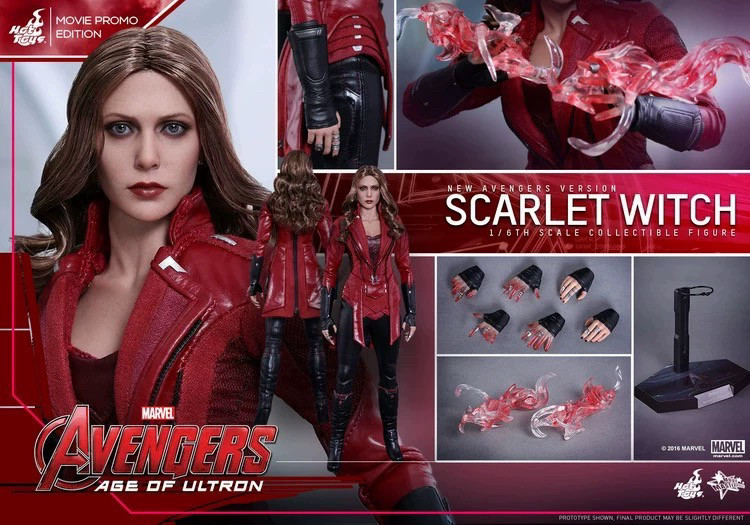 现货 HT HotToys 1/6  MMS357 复仇者联盟2 会场限定 绯红女巫2.0