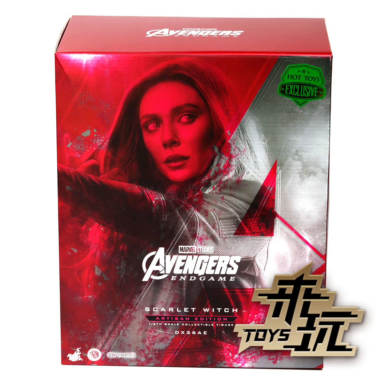 现货 Hot Toys HT 绯红女巫 植发版 DX36AE 复仇者联盟4 1/6可动