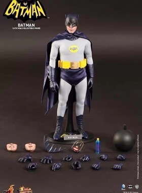 现货 HT HotToys 1/6 MMS218/219 1966版 蝙蝠侠 罗宾