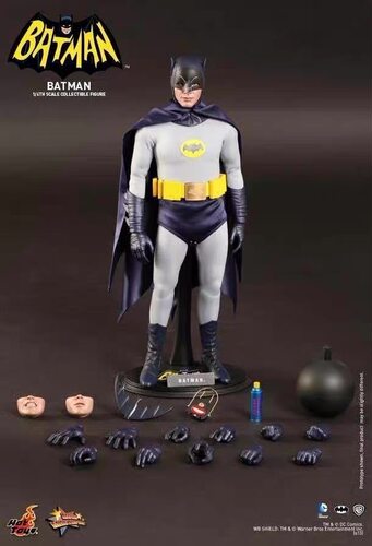 现货 HT HotToys 1/6 MMS218/219 1966版 蝙蝠侠 罗宾