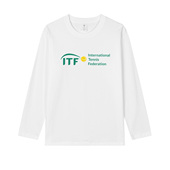 长袖 网球服纯棉球衣T恤男女周边运动训练春秋冬保暖队服上衣户外