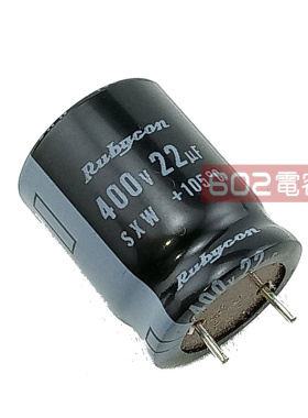 50只包邮 红宝石电解电容400v22uf 18*20 短脚 脚距7.5 105度
