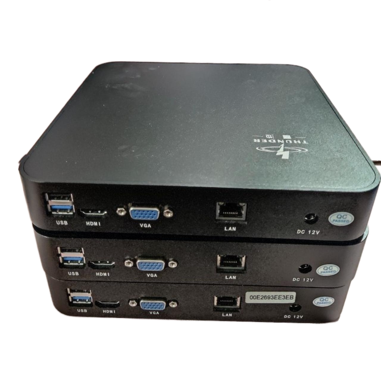 迷你主机n2830 n3520办公娱乐高清客厅电脑htpc diy一体机j1900