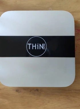 THIN四核J1900迷你电脑 mini超薄家用台式机J4125准系统主机win7