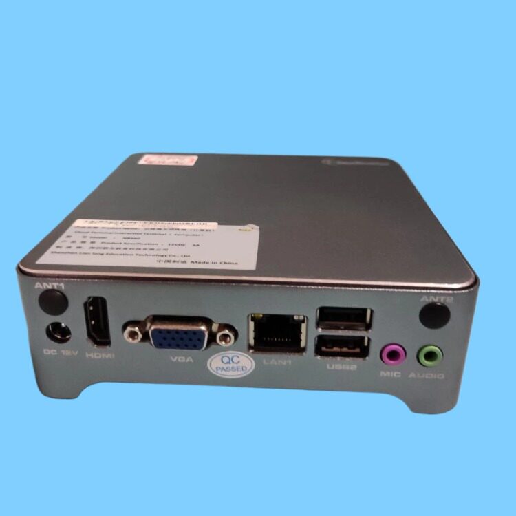 N39迷你电脑J1900迷你办公主机工控机DIY一体机win7台式电脑4G64G