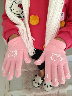 Gants pour fille en de laine - Ref 2150744 Image 1