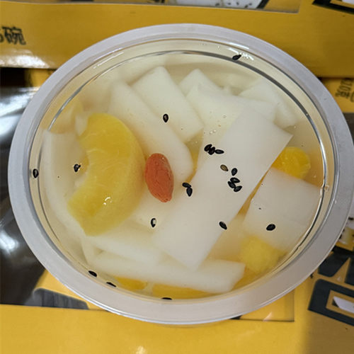 奥林达温州口味杏仁腐薄荷水果