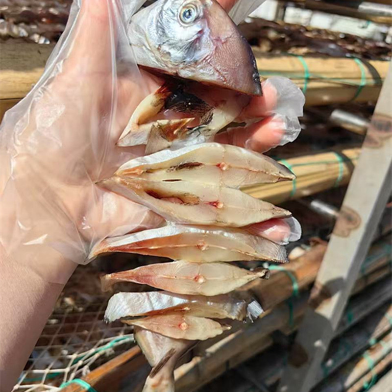 温州乐清特产鲳鱼片连刀鲳鱼肉鲳鱼鲞鲳鱼干红烧蒸500克食用水产
