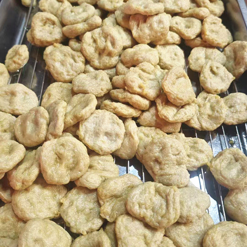温州苍南风味炎亭特产小吃 手工制作鱼饼500克无肥肉蒸或者煎零食