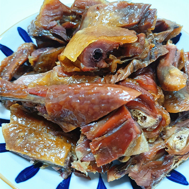 温州特产土特产藤桥牌酱油鸡风干鸡腊鸡年货下酒菜商用日晒