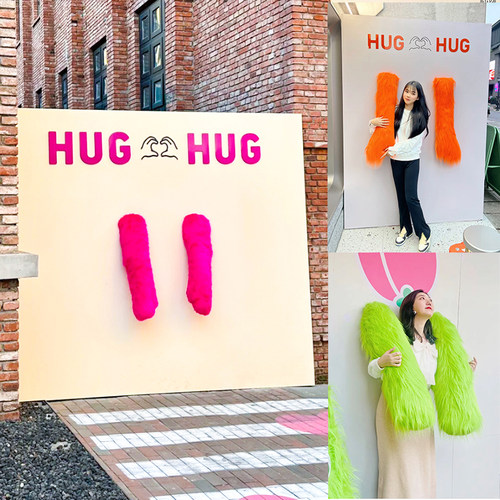 生日周年庆橱窗kt板毛绒布派对