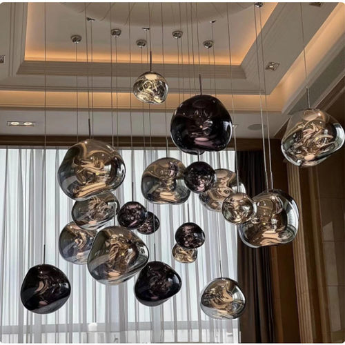 英国Tom Dixon Melt熔岩灯设计师款复式楼loft楼梯灯客厅饭厅吊灯