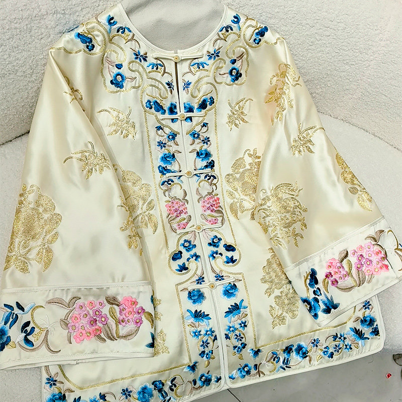 新中式上衣唐装汉服国风女士外套