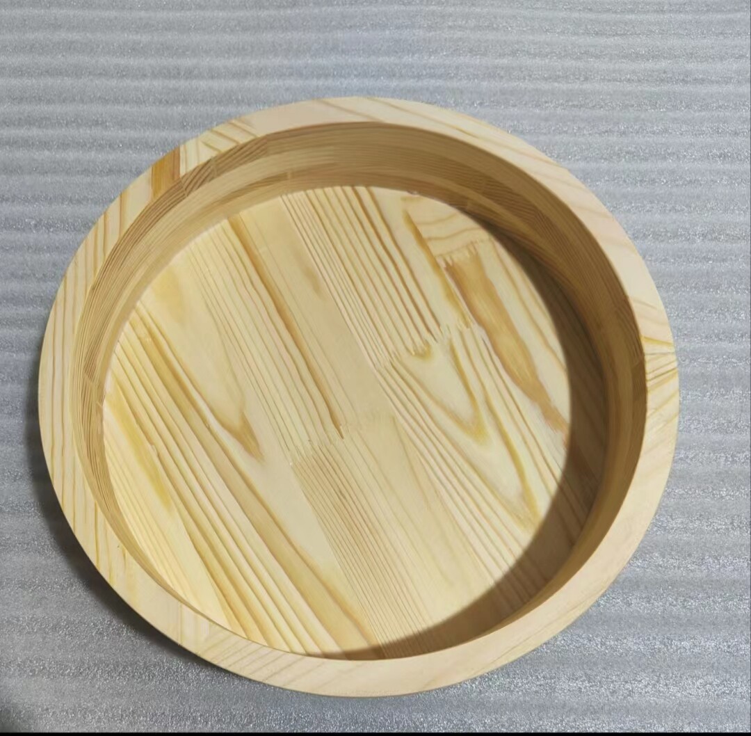 圆形木框实木材质原木装饰框木盘简约圆框厂家直销定制尺寸包邮