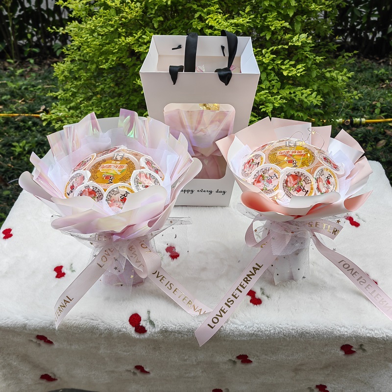 果冻花束diy材料包全套餐自制手工创意六一儿童节生日礼物送闺蜜