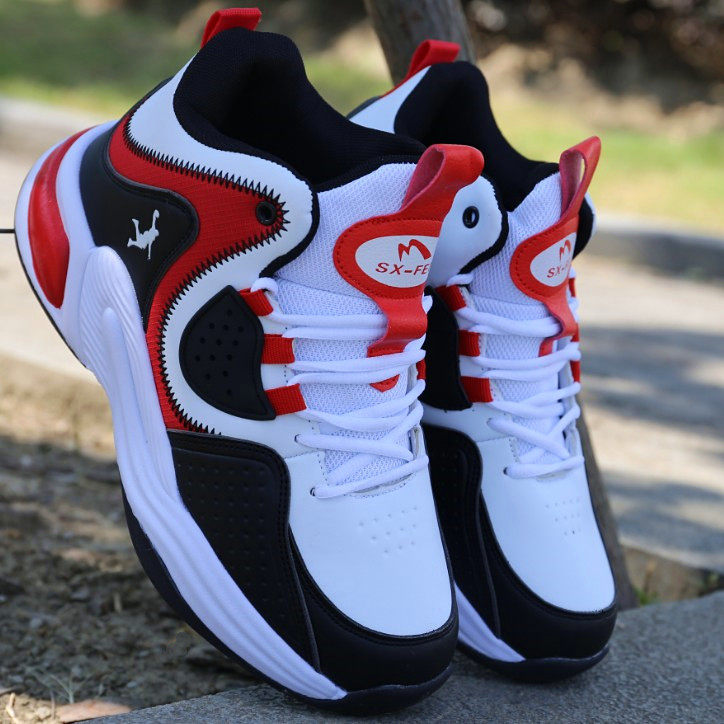 高帮板鞋男女情侣款运动休闲鞋防滑耐磨战靴男防水皮面学生球鞋子,流行男鞋,高帮鞋,淘宝优惠券,粉丝福利购,淘宝优惠卷