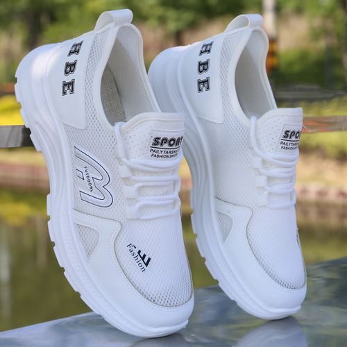 夏季男士透气镂空网鞋百搭休闲