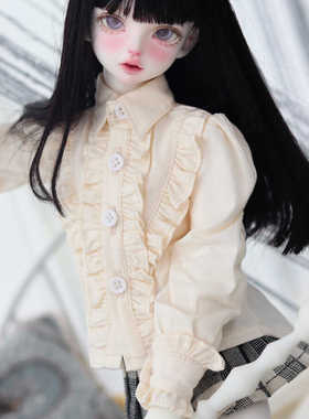 三四分4/3分/大叔BJD.SD 娃用 经典款 长袖 衬衫打底上衣1/3 1/4