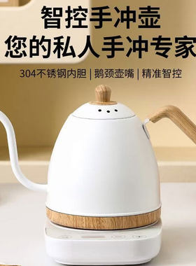 特莱雅智能恒温咖啡壶温控壶泡茶