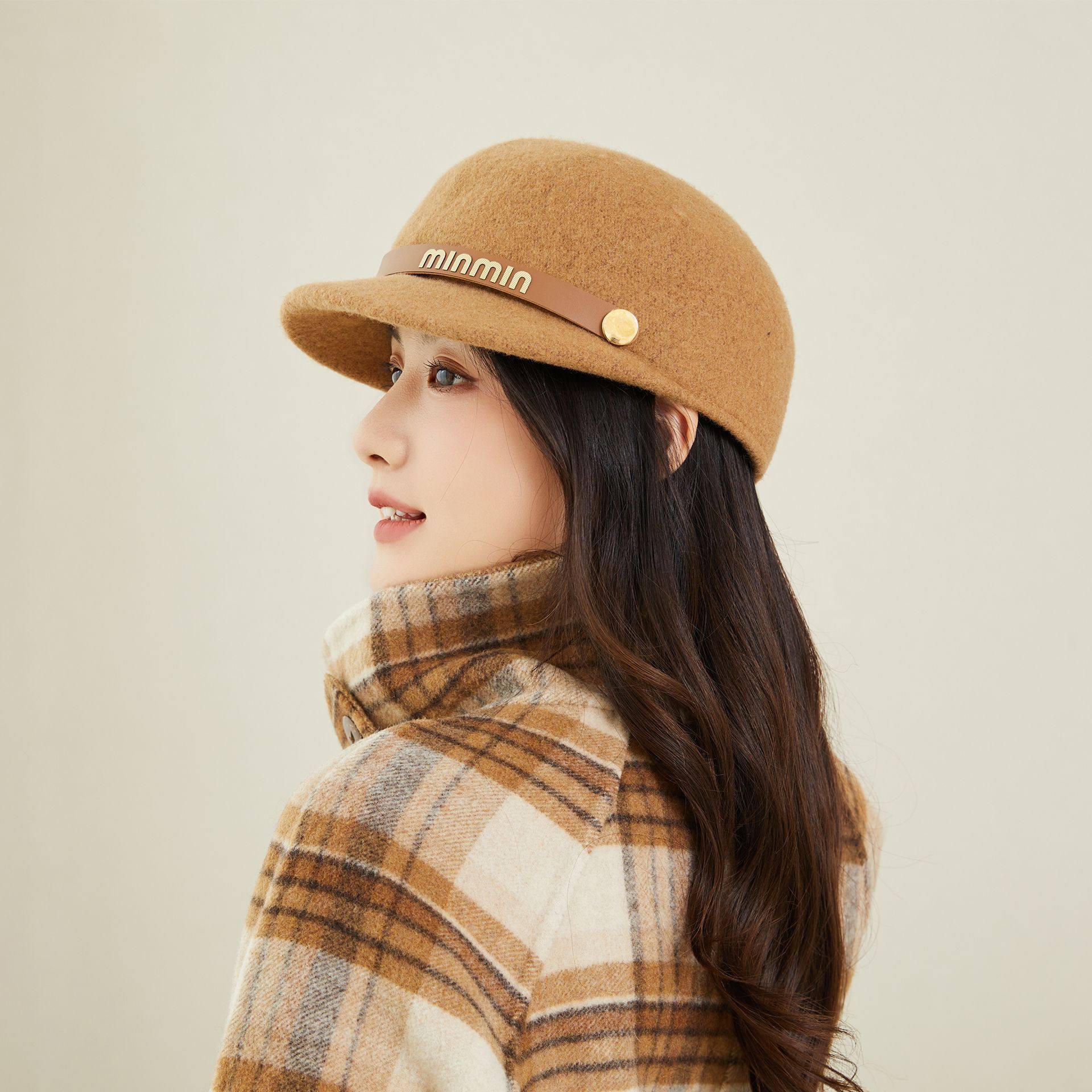 秋冬季帽子女羊毛贝雷帽时尚百搭南瓜帽户外旅游圆顶鸭舌帽子,服饰配件/皮带/帽子/围巾,帽子,淘宝优惠券,粉丝福利购,淘宝优惠卷