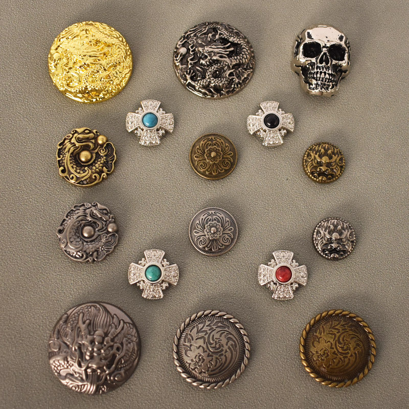 diy手工改造装饰扣 包包螺丝固定扣 鞋扣立体图案皮具箱包财布扣,居家布艺,纽扣,淘宝优惠券,粉丝福利购,淘宝优惠卷