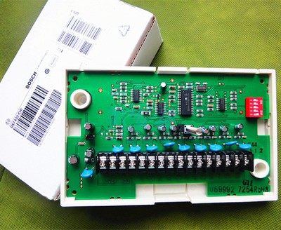 BOSCH博世8八防区模块DS7432-chi地址码配ds7400xi报警主机